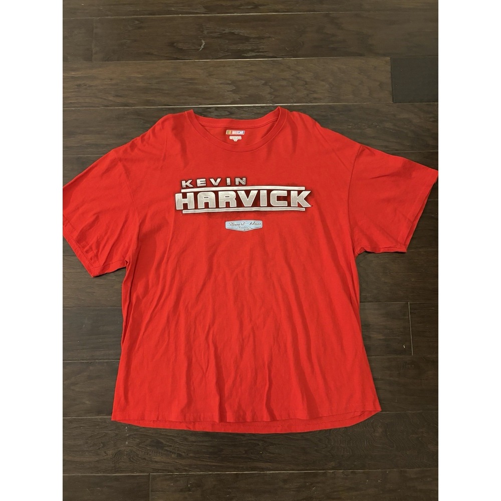 NASCAR Kevin Harvick Stewart-Haas Racing #4 Budweiser Red Graphic T-Shirt XXL
